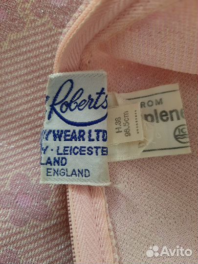 Лето Платье Vintage Richard Roberts jerseywear LTD