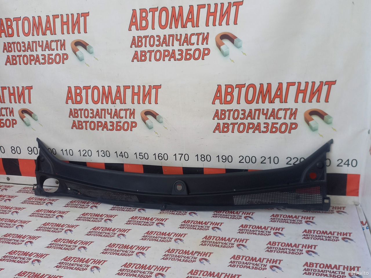 Жабо накладка дворников Рено Дастер 2 19 н.в