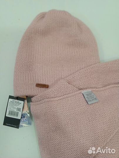 Комплект шапка и шарф