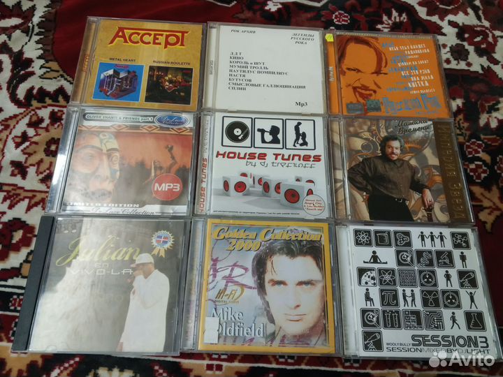 Cd диски музыка и мр3