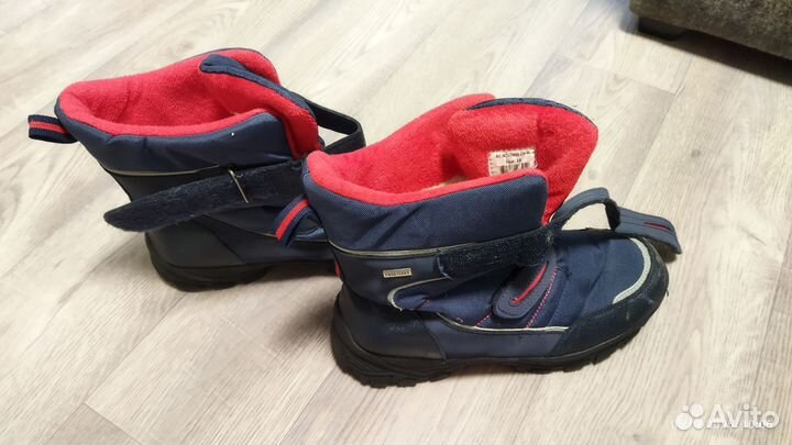 Зимние ботинки для мальчика 38 р