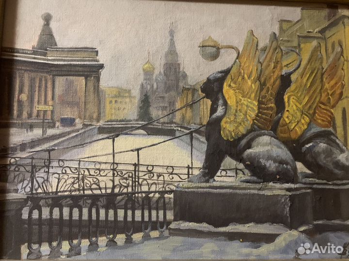 Картина маслом на холсте