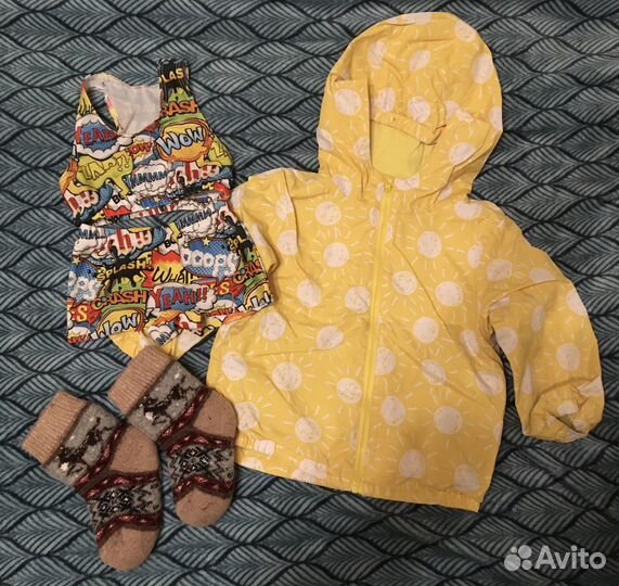 Вещи пакетом на девочку