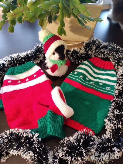 Новогодние свитерки для собачек