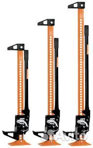 Домкрат реечный 33 (130-645мм) (автоdело)