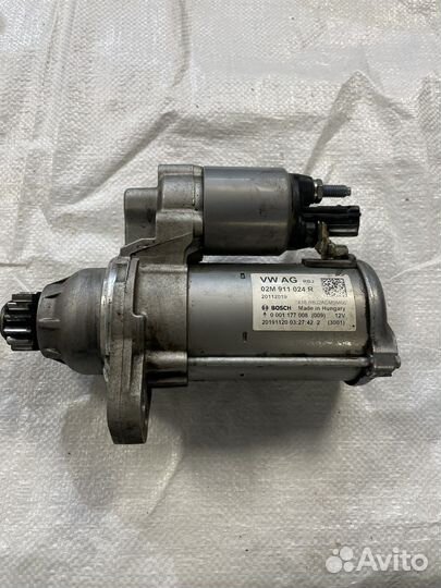Стартер Volkswagen Polo Sedan Skoda Rapid