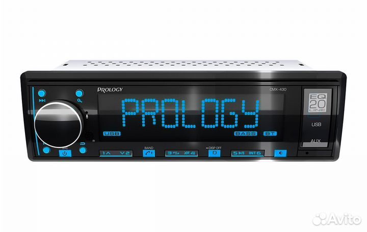 Автомагнитола prology CMX-430, 1 din,bluetooth