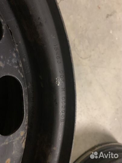 Диски штампованные 15r