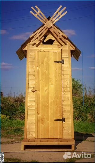 Уличный туалет с установкой PRO885