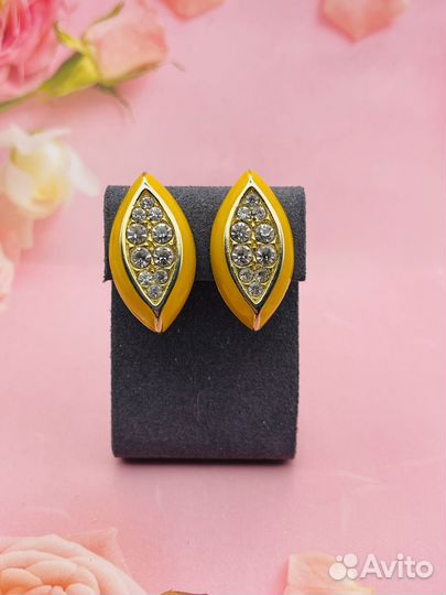 Винтажные клипсы 70 гг США К10 Д