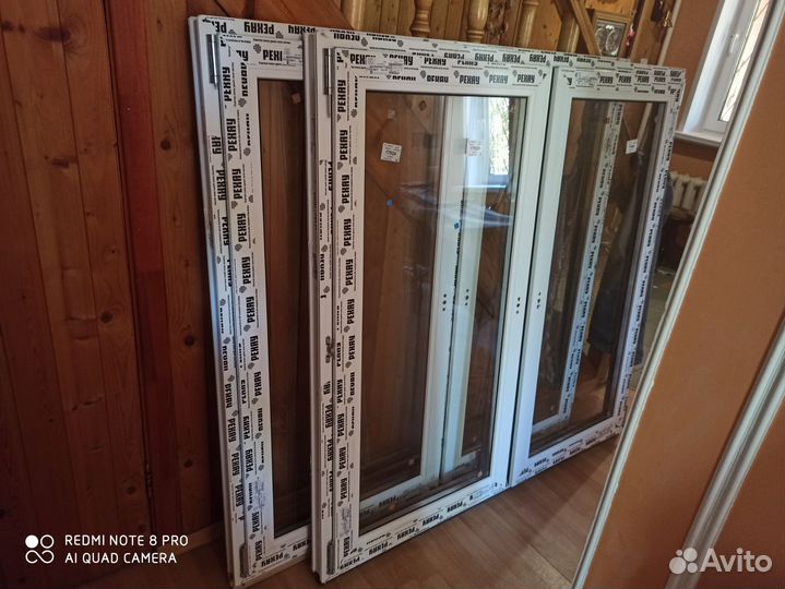 2 окна Рехау новые