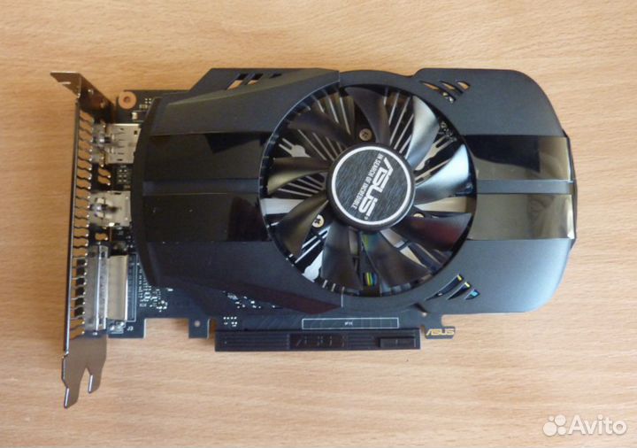 Видеокарта asus GeForce GTX 1050 Ti