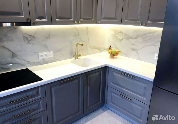 Современная кухня на заказ мдф фасады