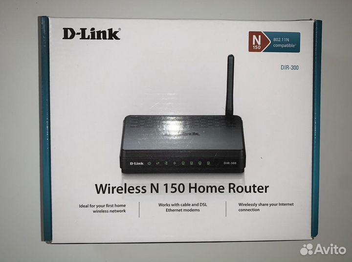 Wifi роутер D-Link DIR-300
