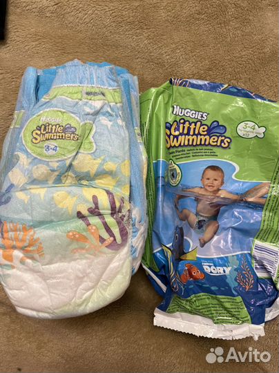 Подгузники/памперсы для бассейна