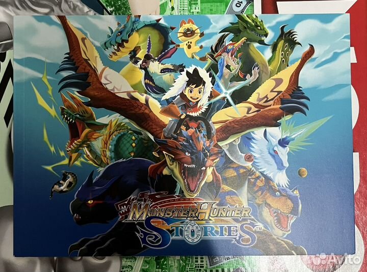 Артбук monster hunter stories