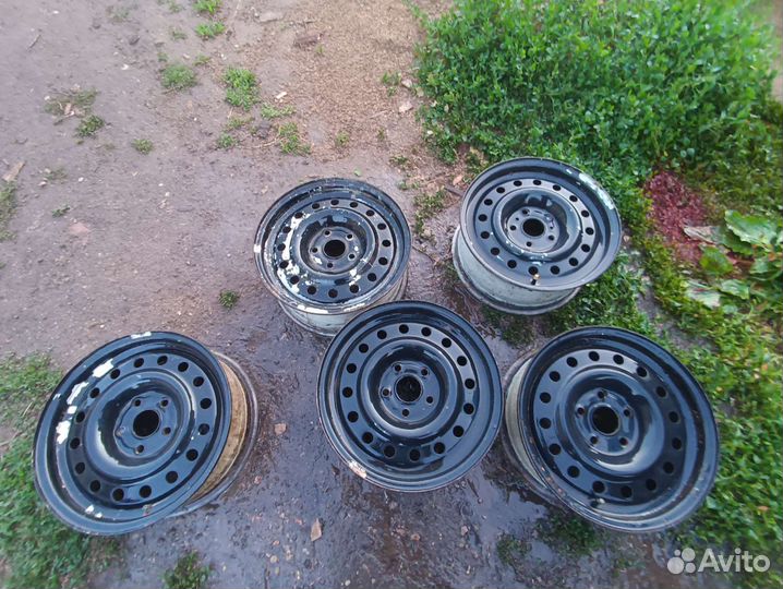Штампованные диски r15 5x100