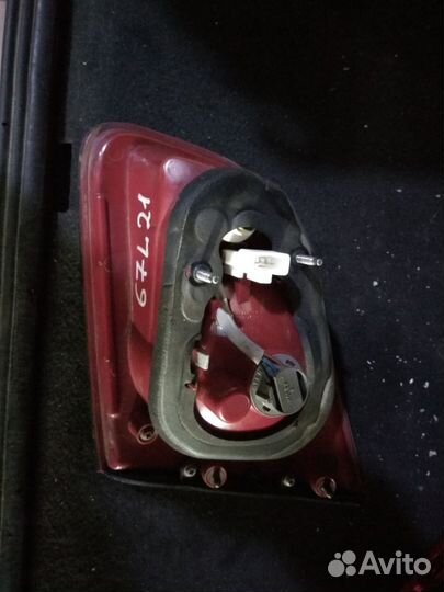 Фонарь крышки багажника левый Hyundai Santa Fe