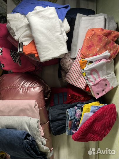 Детские вещи пакетом для девочки 8 лет