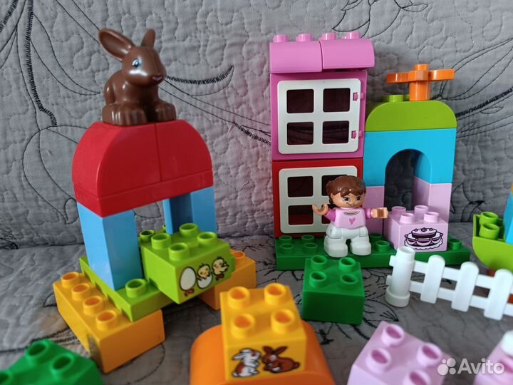 Лего дупло 10571 Лучшие друзья курочка и кролик