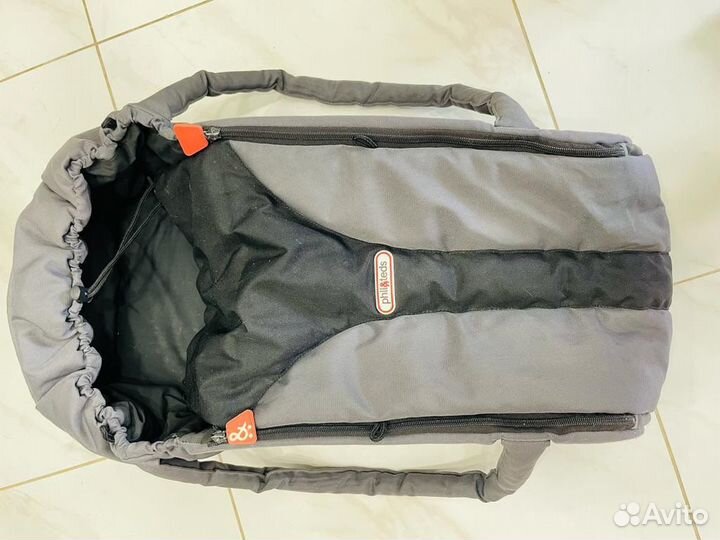 Люлька переноска для двойной коляски Phil and Teds