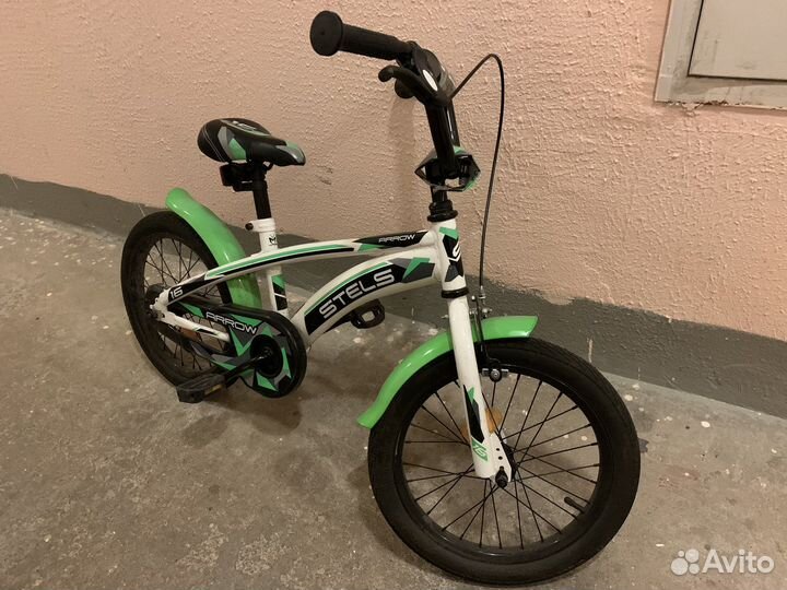 Детский велосипед stels 16