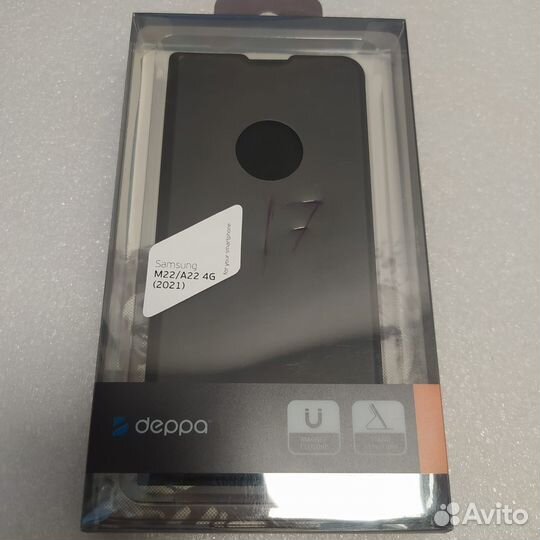 Чехол Book Cover Silk Pro для Samsung Galaxy M22/A