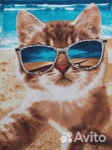 Полотенце пляжное, банное и для спа