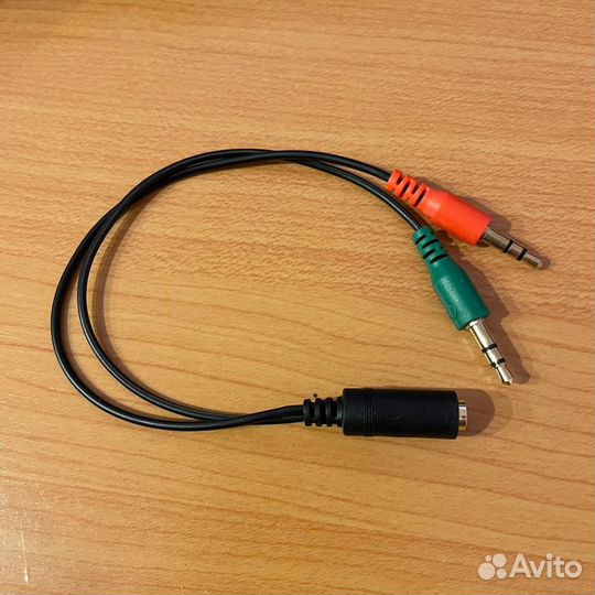 Переходник сплиттер Jack 3.5mm