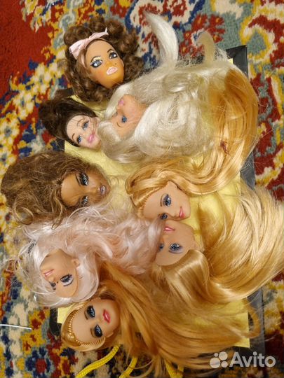 Кукольные головы под ооак