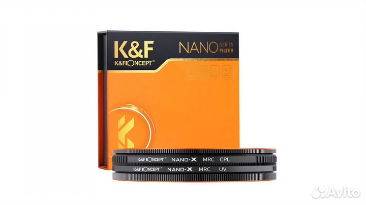 Светофильтры K and F Concept Nano-X MC-UV+CPL 58mm