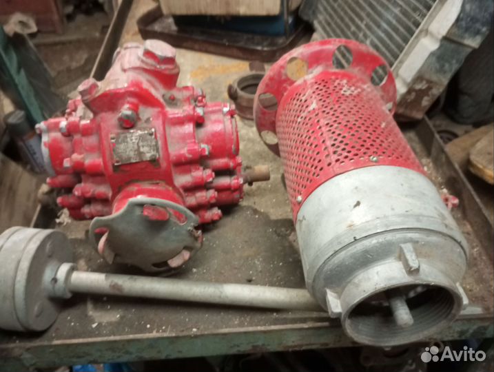 Насос центробежный с ручным приводом и от вала