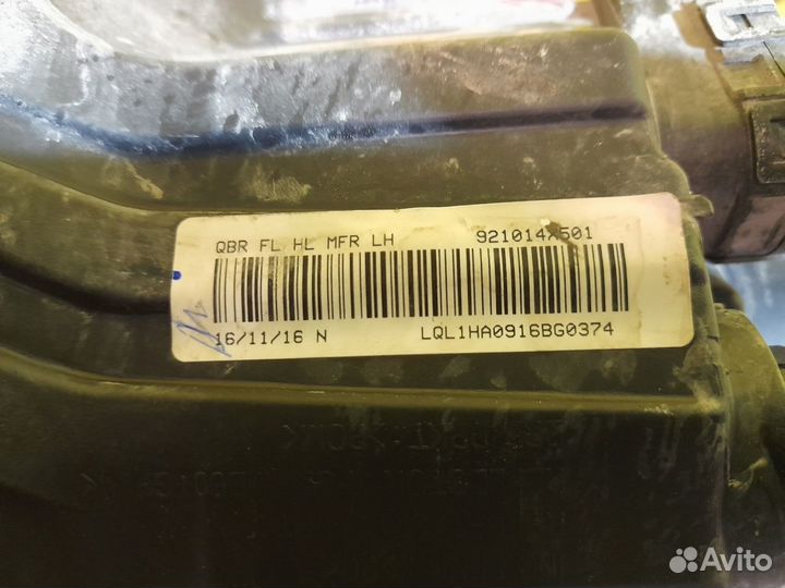 Фара передняя левая дефект оригинал Киа Рио 3