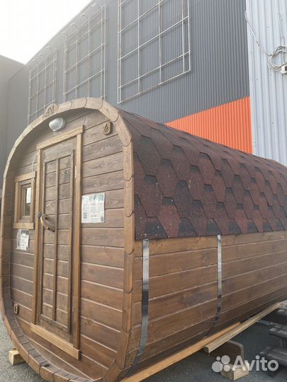 Баня бочка под ключ в Кемерово
