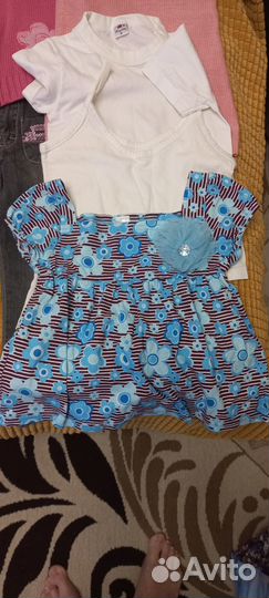 Вещи пакетом д/девочки р.92-98