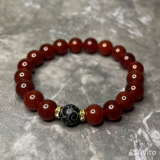 Браслет сердолик