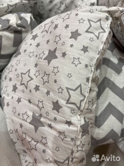 Бортики в детскую кроватку