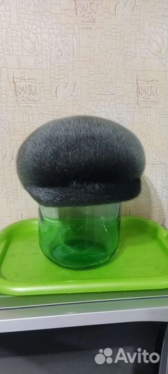 Меховая мужская кепка