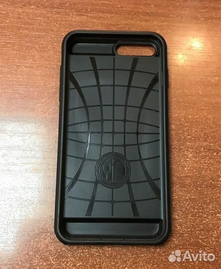 Бампер на iPhone 7 8 plus. Тёмно-синий