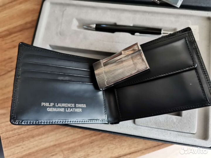 Зажигалка+кошелёк+ручка