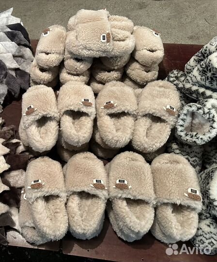 Тапки меховые 