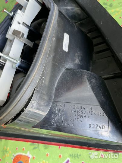 Фонарь задний правый ford focus 2