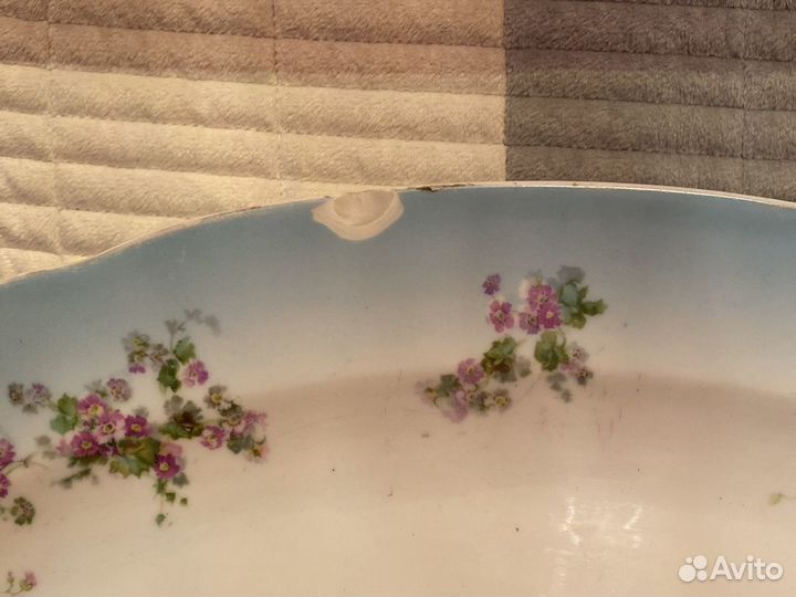 Блюдо большое, тяжелое, размер 55на 37 см, не знаю