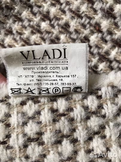 Плед 100 шерсть