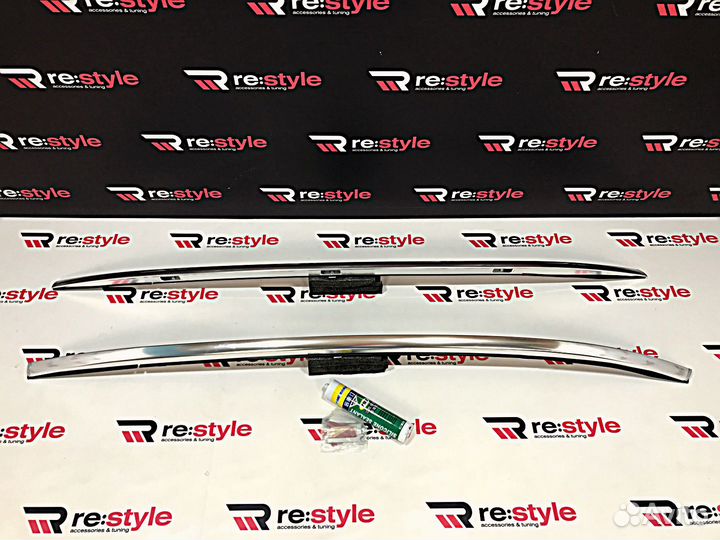 Рейлинги Mazda CX-4 с17г Серебро