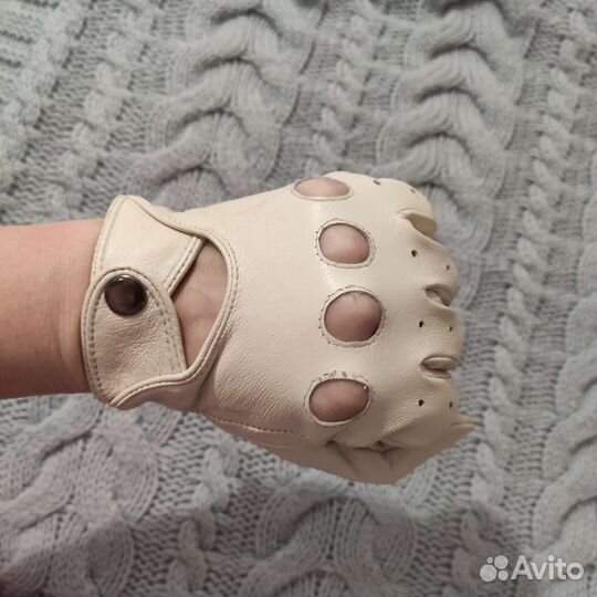 Перчатки натуральная кожа 6,5