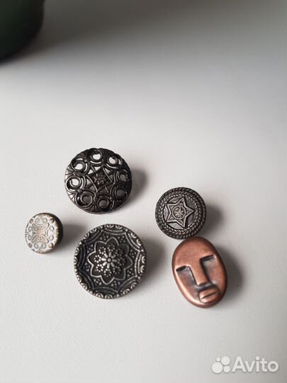 Красивые Пуговицы.одиночки 5шт