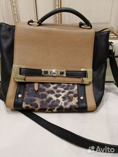 Сумка с леопардовым принтом