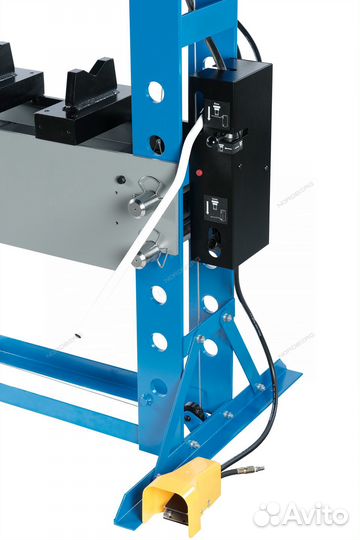 Пресс с пневмоприводом, усилие 100 тонн