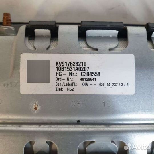 Подушка безопасности коленная 9176282 BMW 7 F01/F02 4.4 Бензин